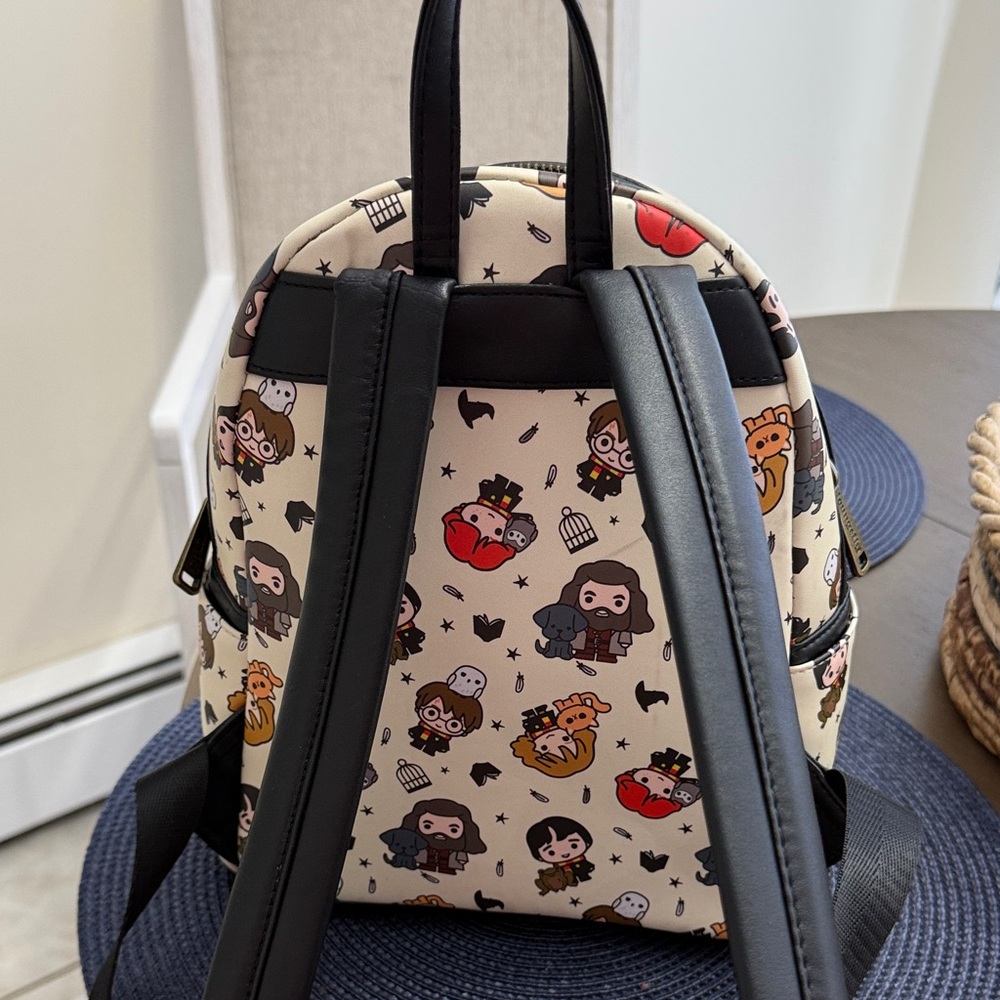 Loungefly Cream Harry Potter Character Backpack - Picture 2 of 4